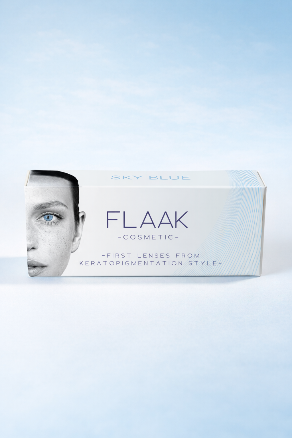 SKY BLUE Monthly Lenses